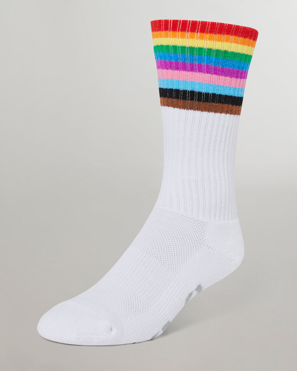 2(X)IST Pride Thin Stripe Sock 2(X)IST Pride Thin Stripe Sock Pride-stripe-thin