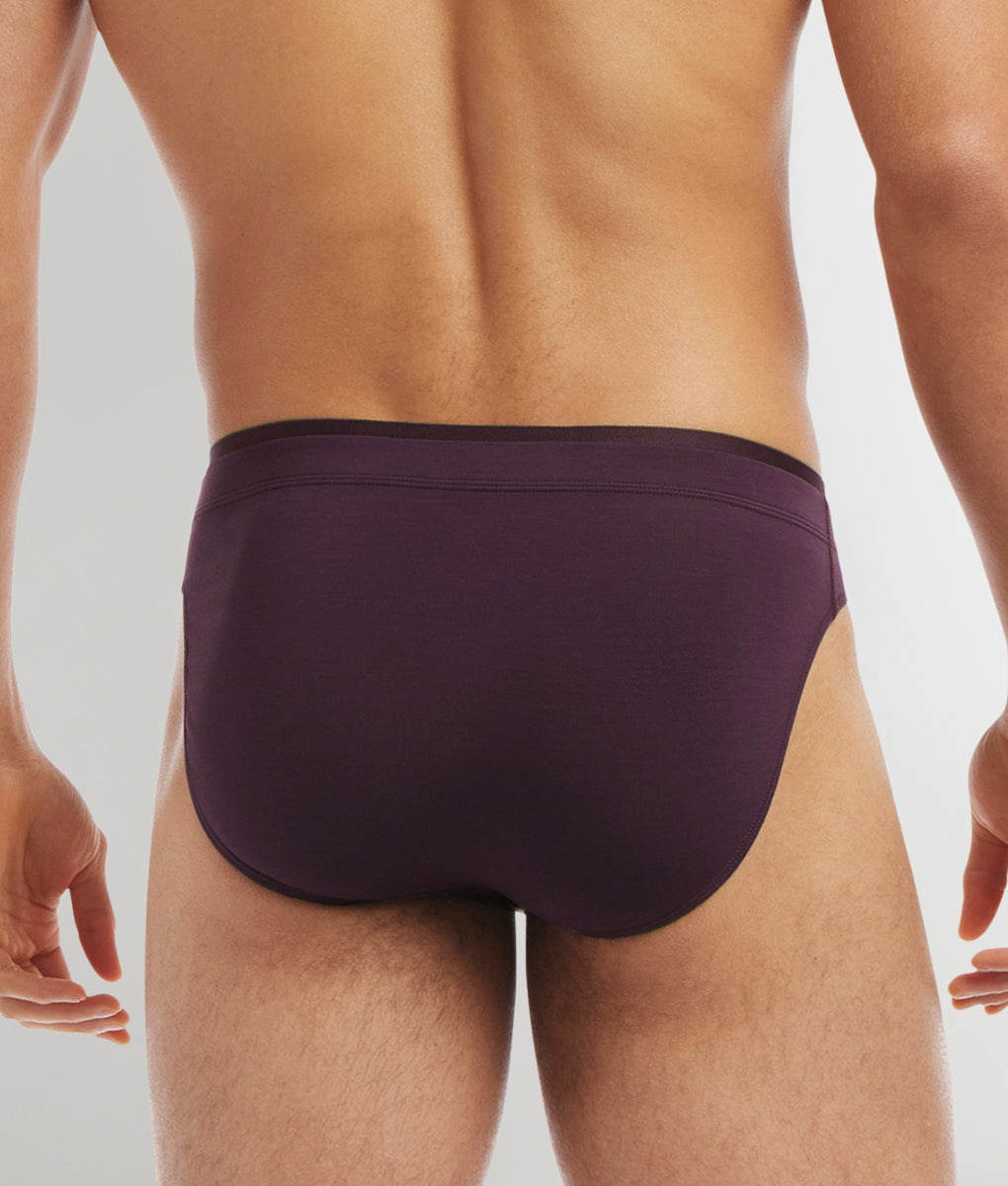 2(X)IST Luxe Low Rise Brief Plum