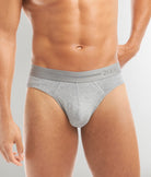 2(X)IST Luxe Low Rise Brief Heather-grey