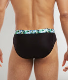 2(X)IST SLIQ Low Rise Brief Black-beauty-w-eames-circles