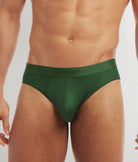 2(X)IST SLIQ Low Rise Brief Hunter-green