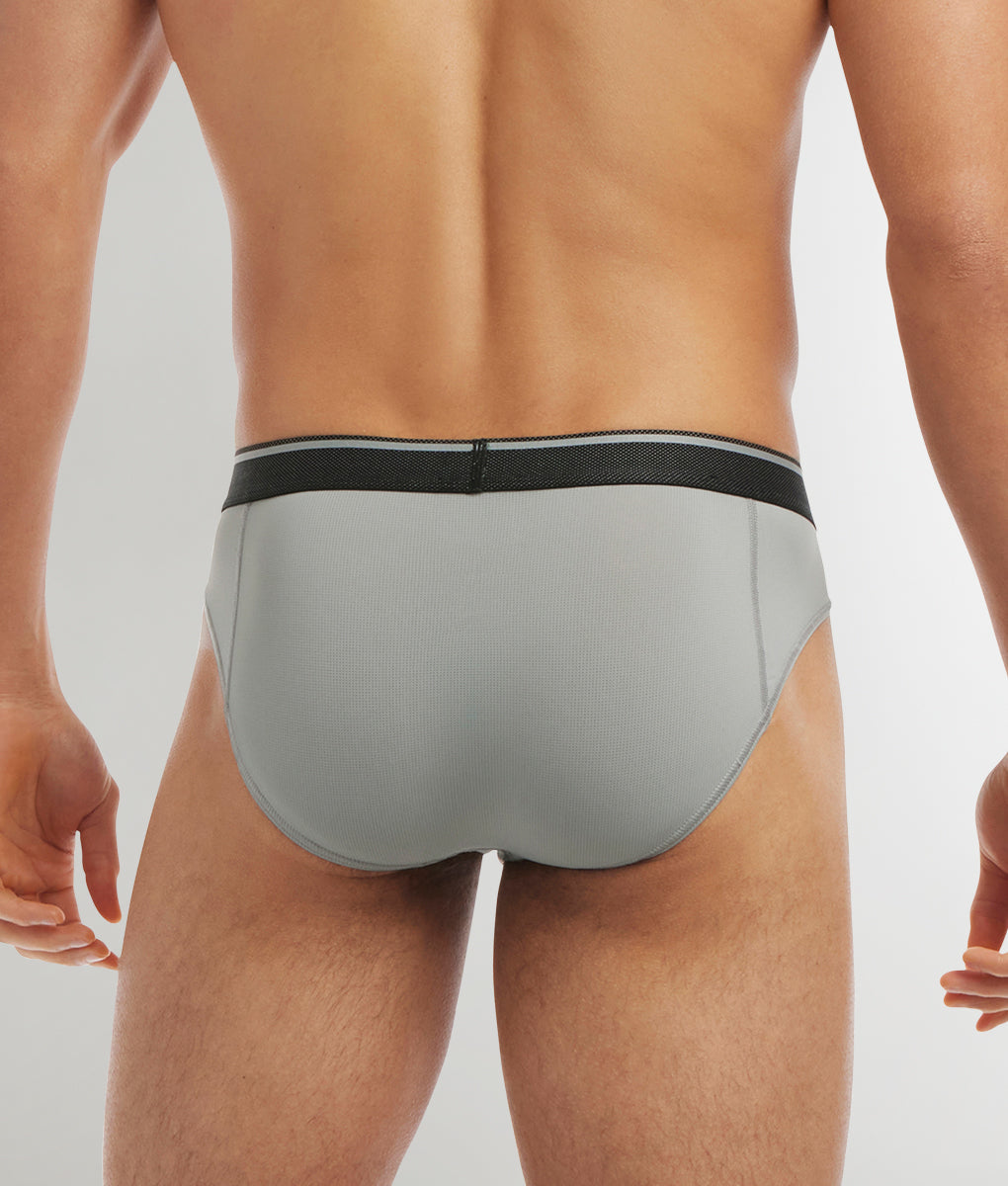 2(X)IST Speed Dri Low Rise Brief Ultimate-grey