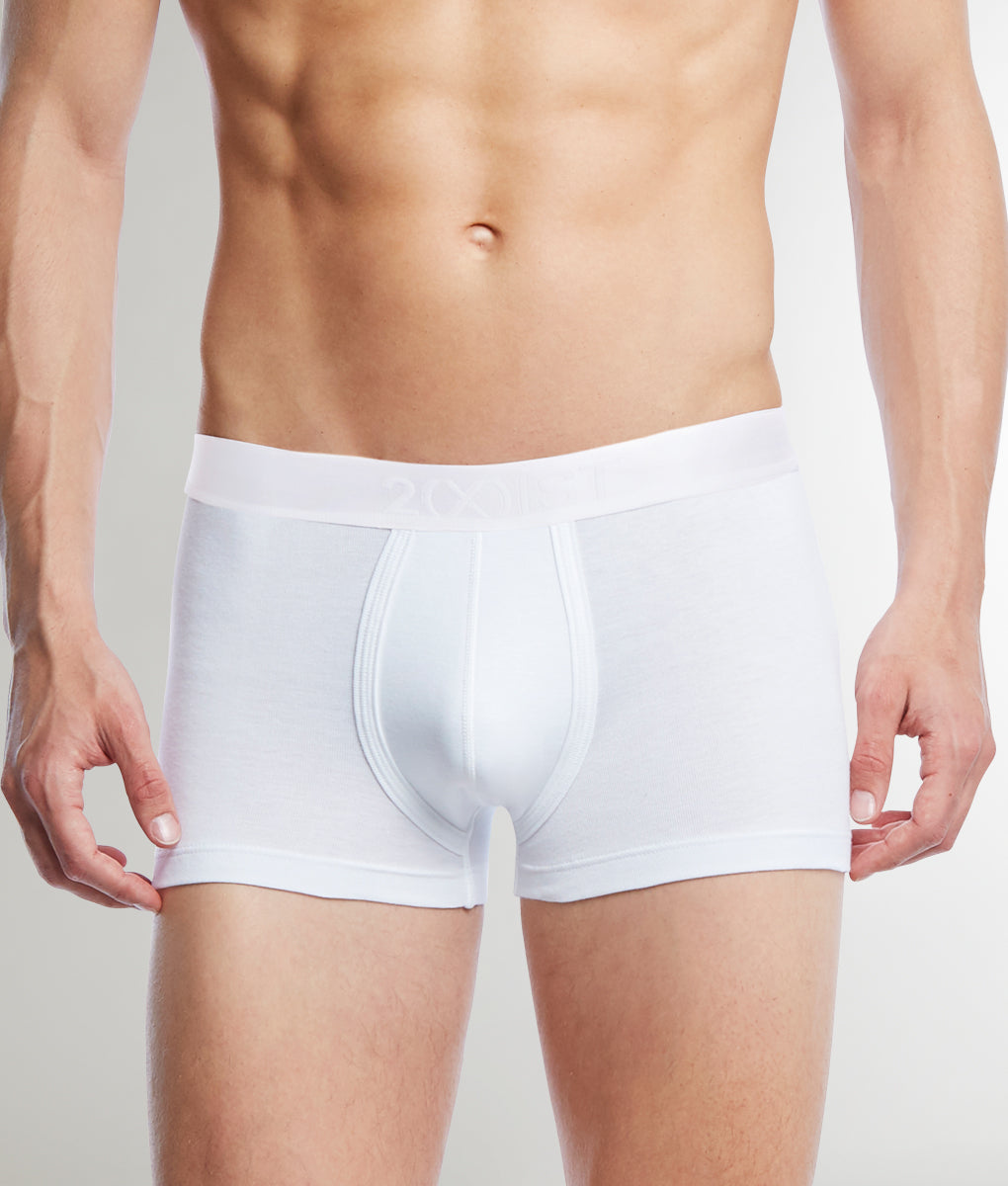 2(X)IST Pima Cotton Trunk White