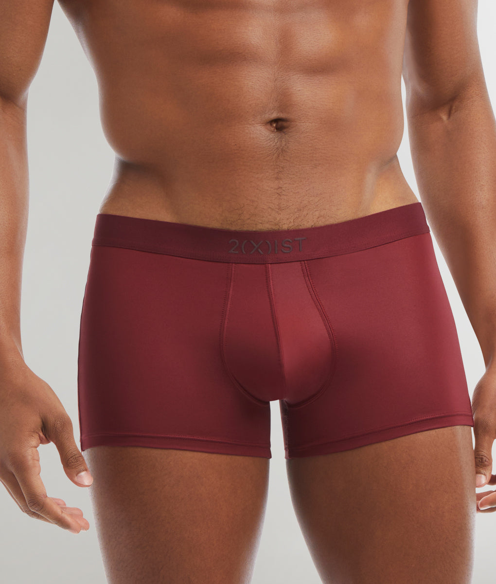 Stay comfortable all day with these 2(X)IST Cotton Stretch No Show Briefs