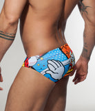 Addicted Slap Mini Brief Orange