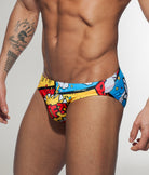 Addicted Slap Mini Brief Orange