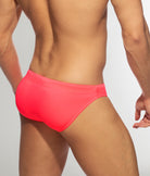 Addicted Neon Swim Bikini Brief Neon-pink