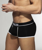 Addicted Black Cotton Trunk Black