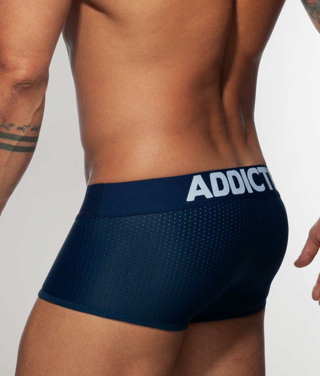 Addicted Push Up Mesh Trunk Addicted Push Up Mesh Trunk Navy