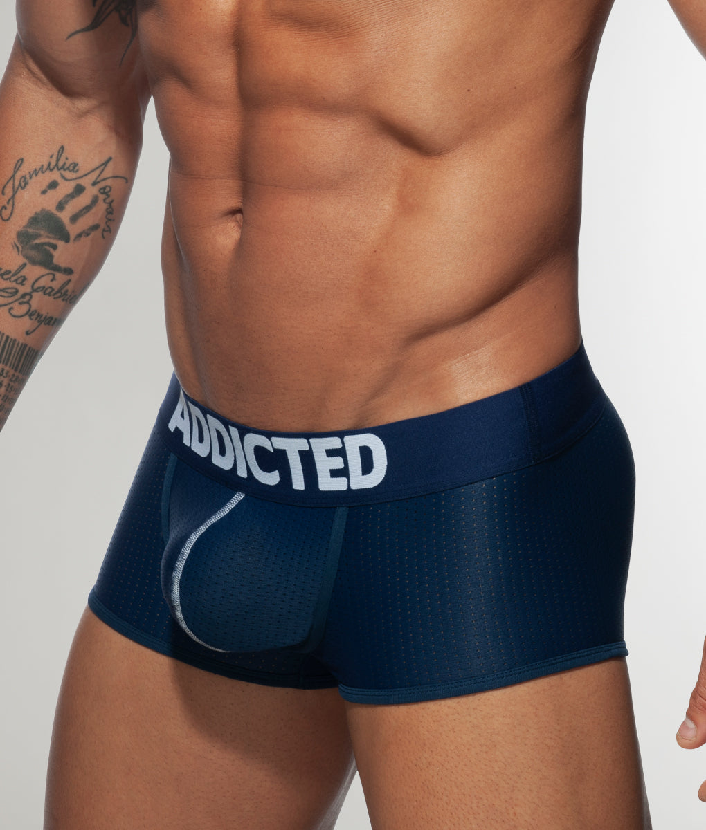 Addicted Push Up Mesh Trunk Addicted Push Up Mesh Trunk Navy