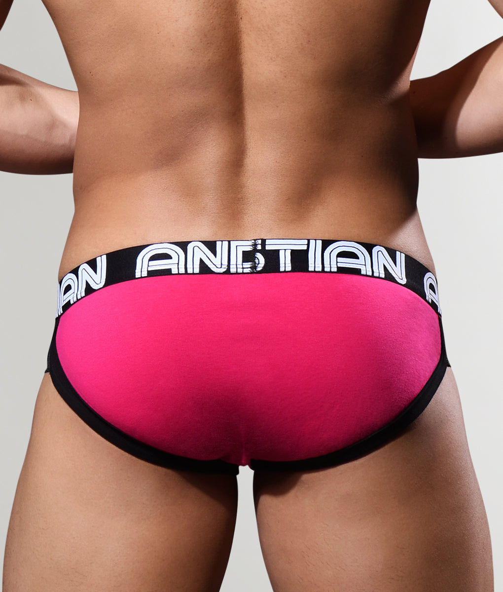 Andrew Christian SHOW-IT Retro Pop Mesh Brief Andrew Christian SHOW-IT Retro Pop Mesh Brief Fuchsia