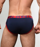 Andrew Christian CoolFlex Modal Tagless Show-It Brief Navy