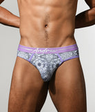 Andrew Christian Almost Naked Eco Botanical Sunflower Brief Multi