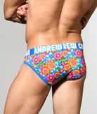 Andrew Christian Almost Naked Abundant Floral Brief Multi