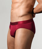 Andrew Christian Bespoke Modal Brief Burgundy