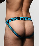 Andrew Christian CoolFlex Modal Show-It Jockstrap Aqua