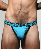 Andrew Christian CoolFlex Modal Show-It Jockstrap Aqua