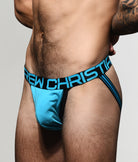 Andrew Christian CoolFlex Modal Show-It Jockstrap Aqua