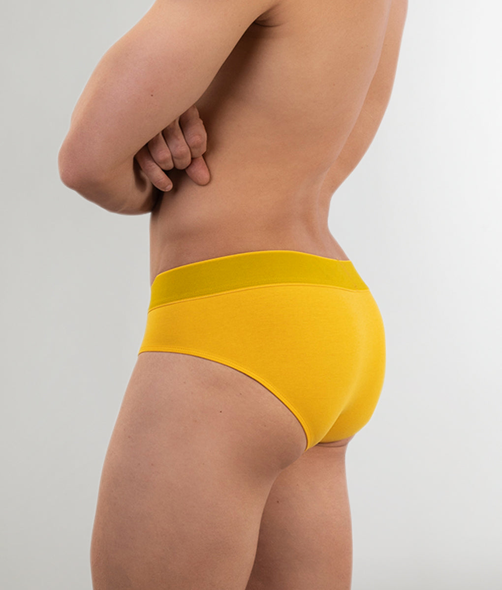 Barcode Berlin Basic Costas Hip Brief Yellow