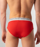 Barcode Berlin Hip Nad Brief Red-white