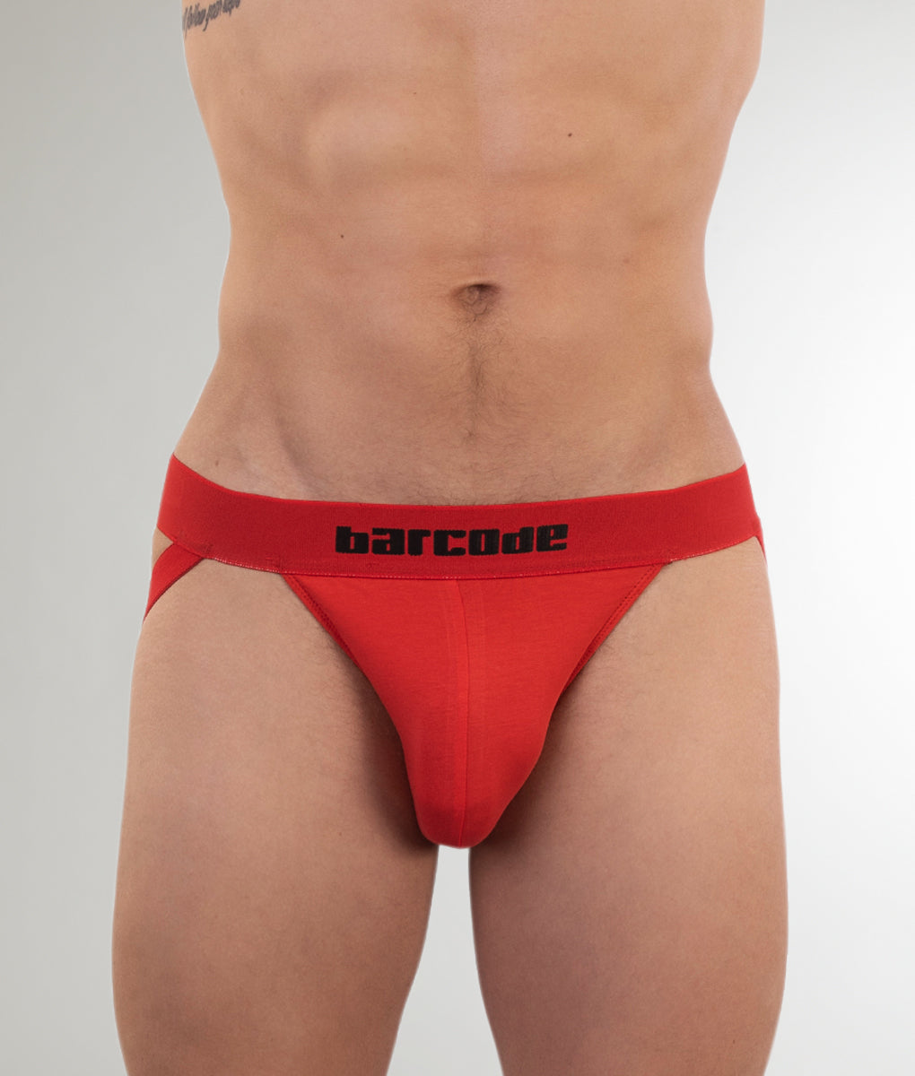 Barcode Berlin Basic Ares Jockstrap Red