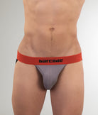 Barcode Berlin Basic Ares Jockstrap Grey-red