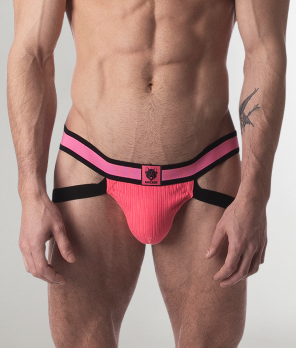 Barcode Berlin Jock Yeni Jockstrap Neonpink-black