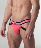 Barcode Berlin Jock Yeni Jockstrap Neonpink-black