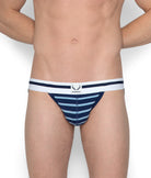 Bluebuck Nautical Jockstrap Bluebuck Nautical Jockstrap Navy-light-blue-stripes