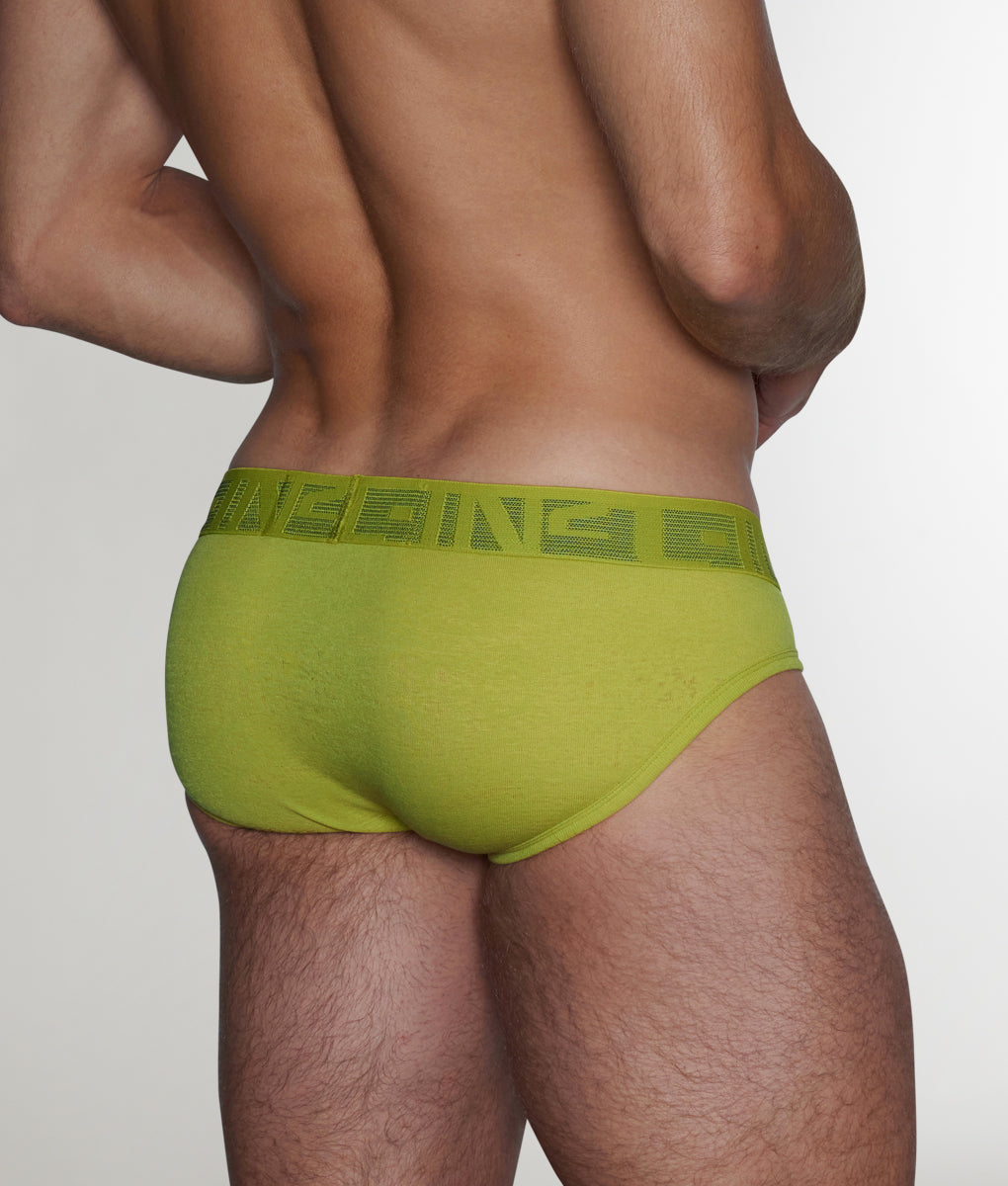 C-IN2 Hand Me Down Low Rise Brief Gunner-green