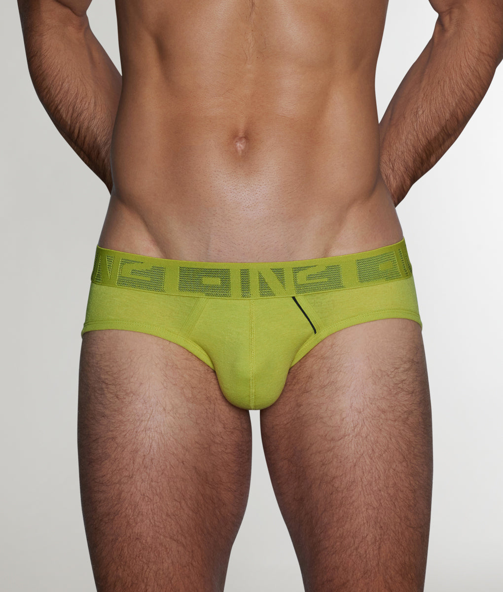 C-IN2 Hand Me Down Low Rise Brief Gunner-green