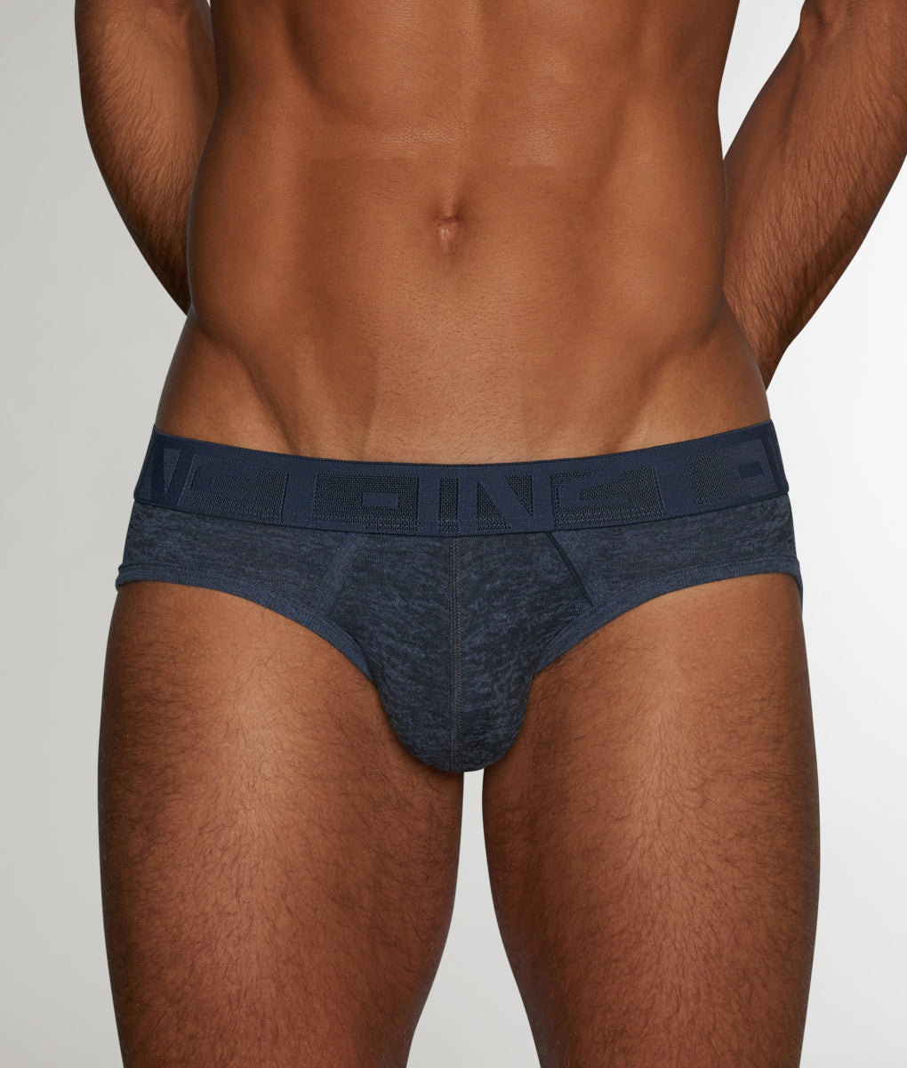 C-IN2 Hand Me Down Low Rise Brief Nixon-navy-heather