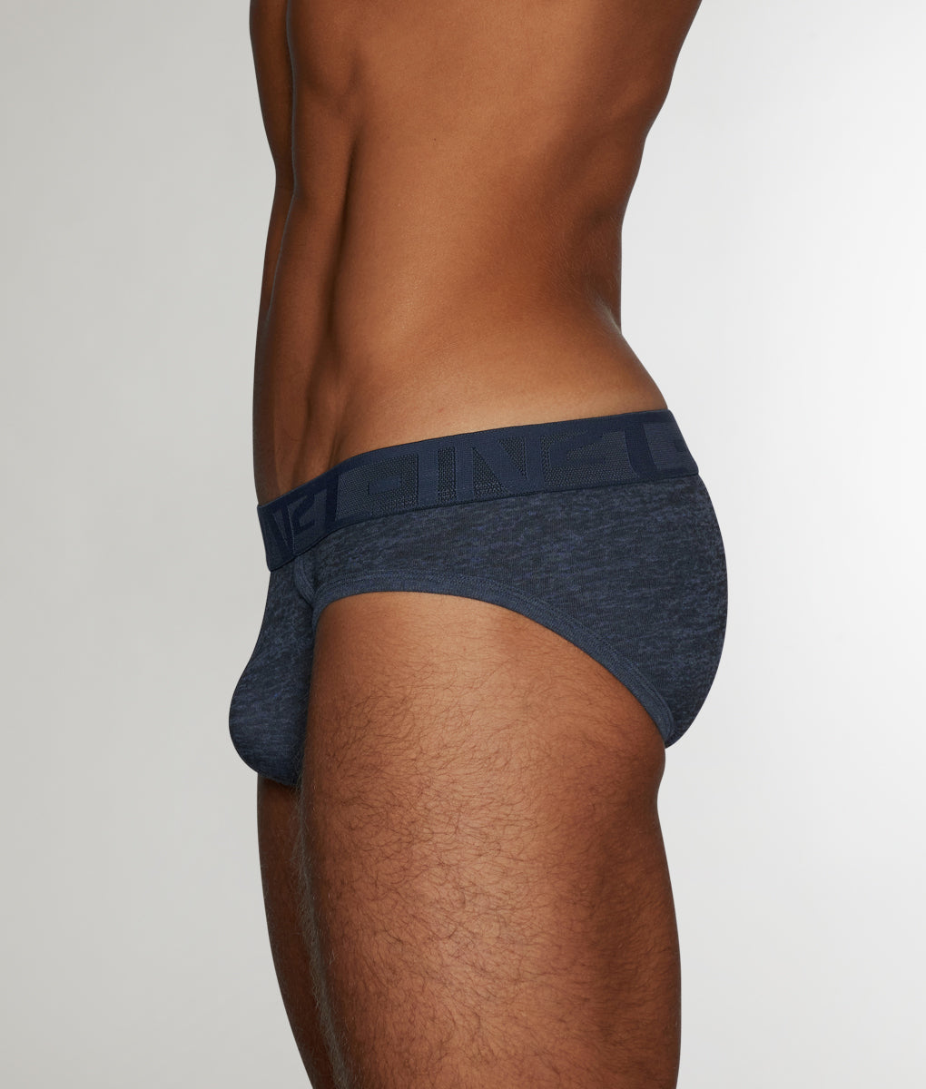 C-IN2 Hand Me Down Low Rise Brief Nixon-navy-heather