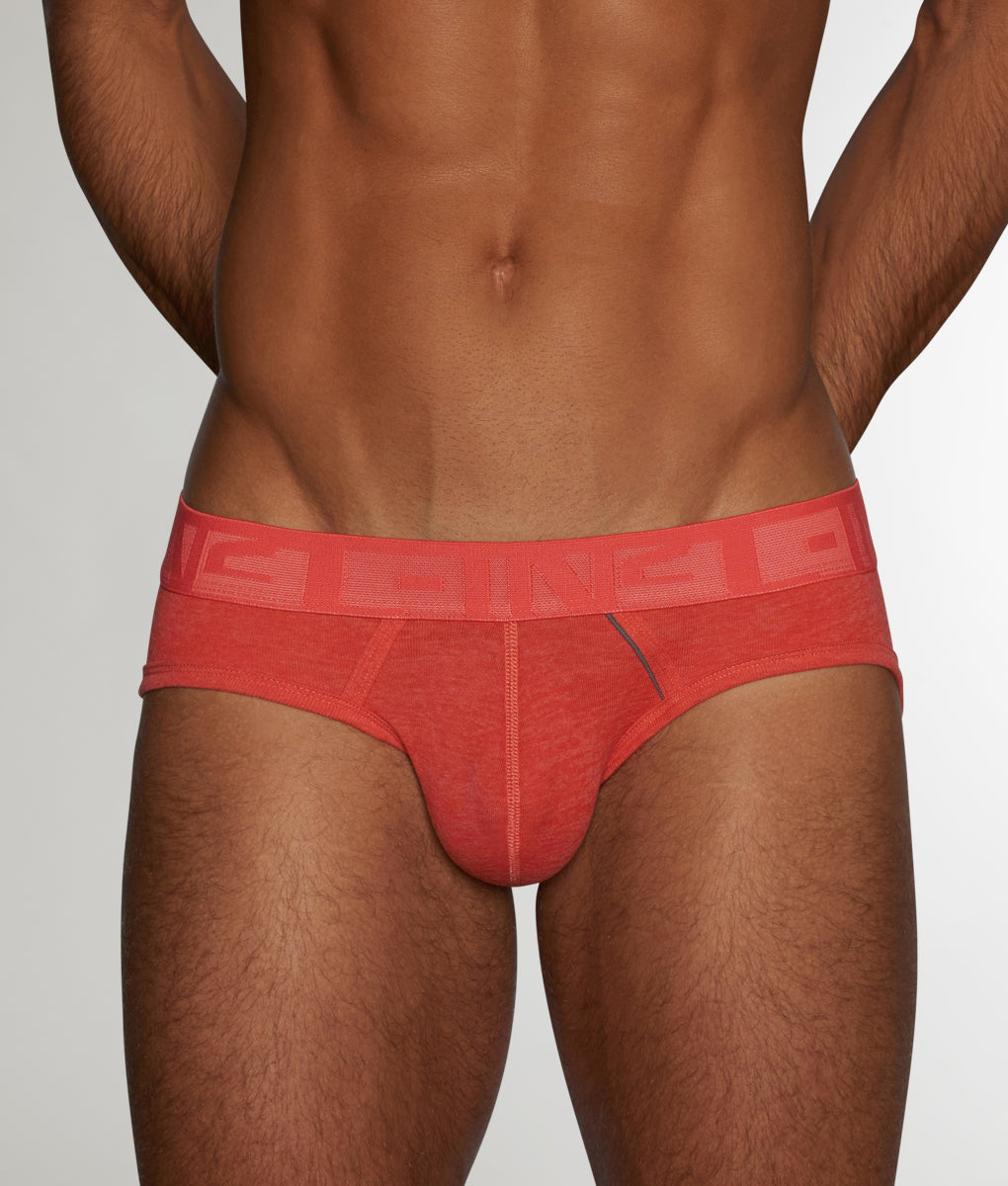 C-IN2 Hand Me Down Low Rise Brief Remi-red-heather