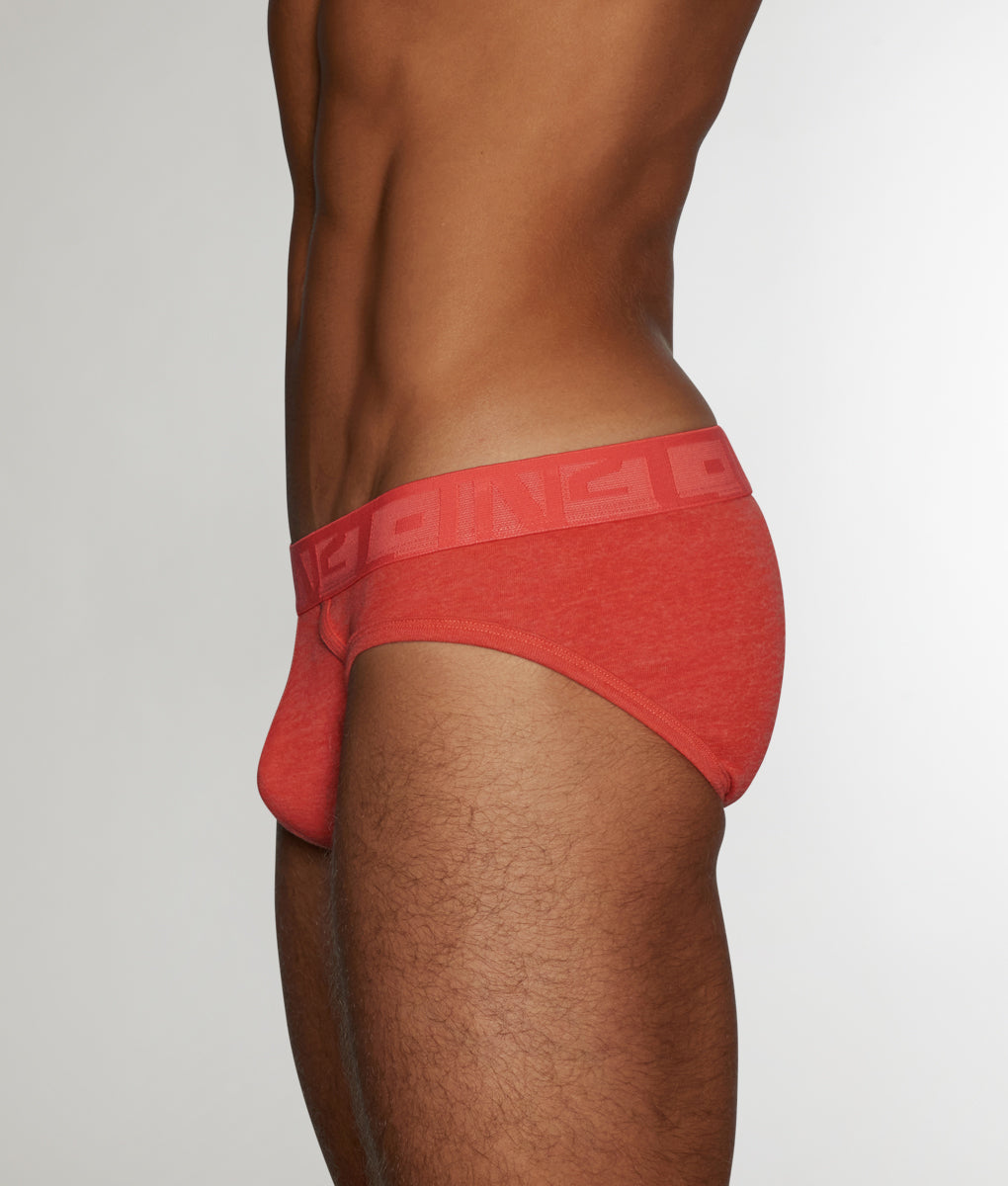 C-IN2 Hand Me Down Low Rise Brief Remi-red-heather