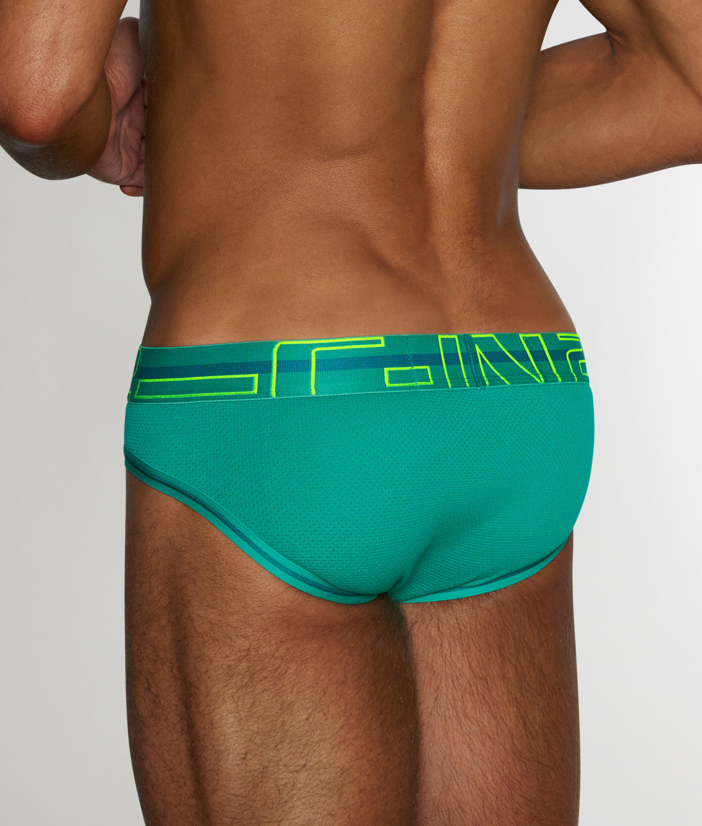 C-IN2 Zen Low Rise Brief Godi-green