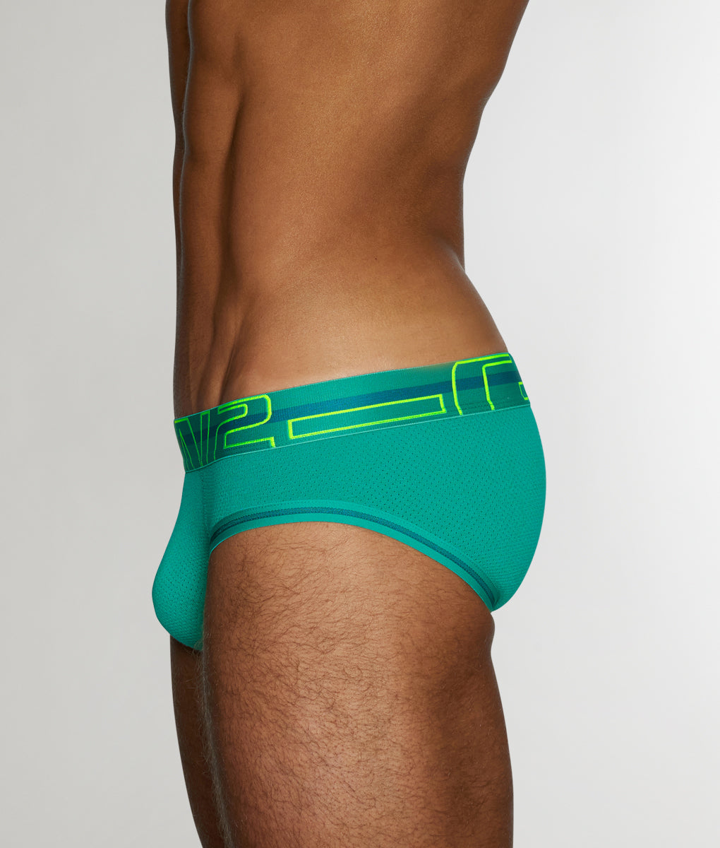 C-IN2 Zen Low Rise Brief Godi-green