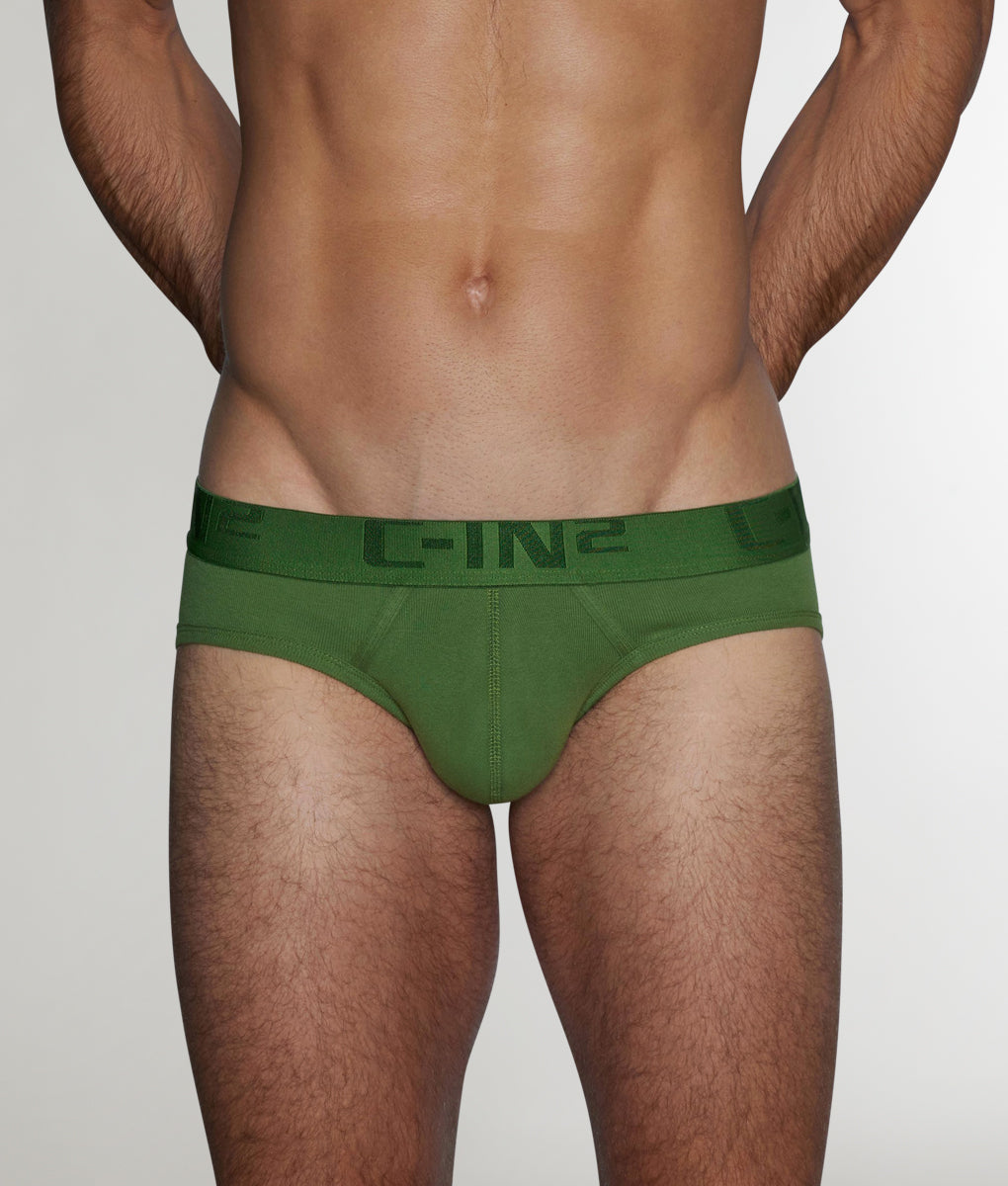 C-IN2 Core Low Rise Brief Grayson-green