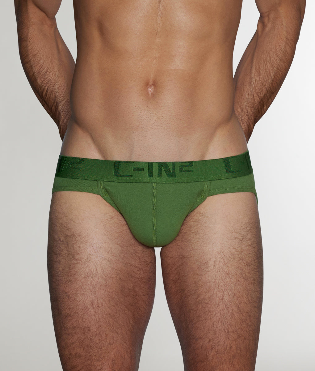 C-IN2 Core Low Rise Sport Brief Grayson-green