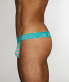 C-IN2 Hand Me Down Thong Greko-green