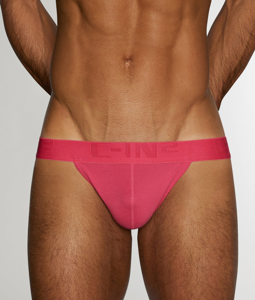 C-IN2 Core Lo No Show Profile Thong Padget-pink