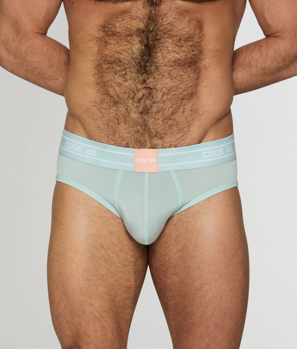 CODE 22 Secret Garden Brief Green