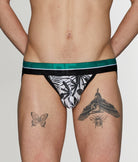 CODE 22 Palm Tree Jockstrap CODE 22 Palm Tree Jockstrap Charcoal