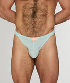 CODE 22 Secret Garden Thong Green