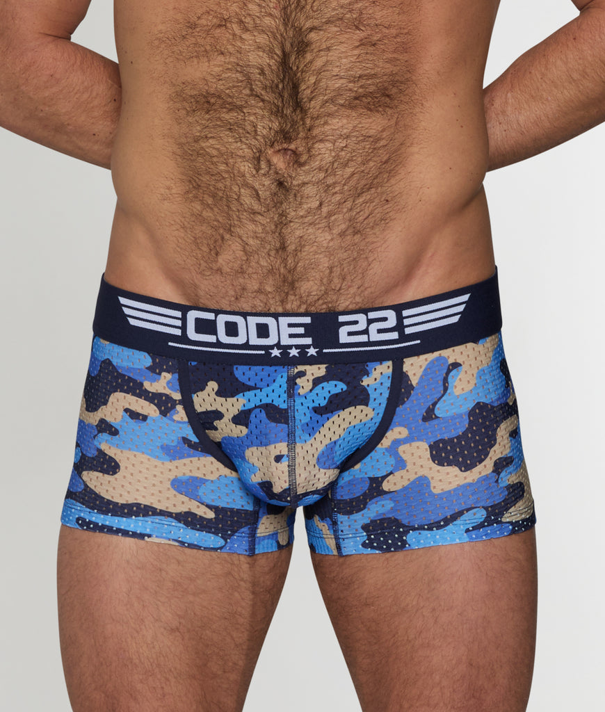 Code 22 Boxer bain push-up Racing Code22 Bleu - Vêtements Maillots de bain  Homme 47,25 €