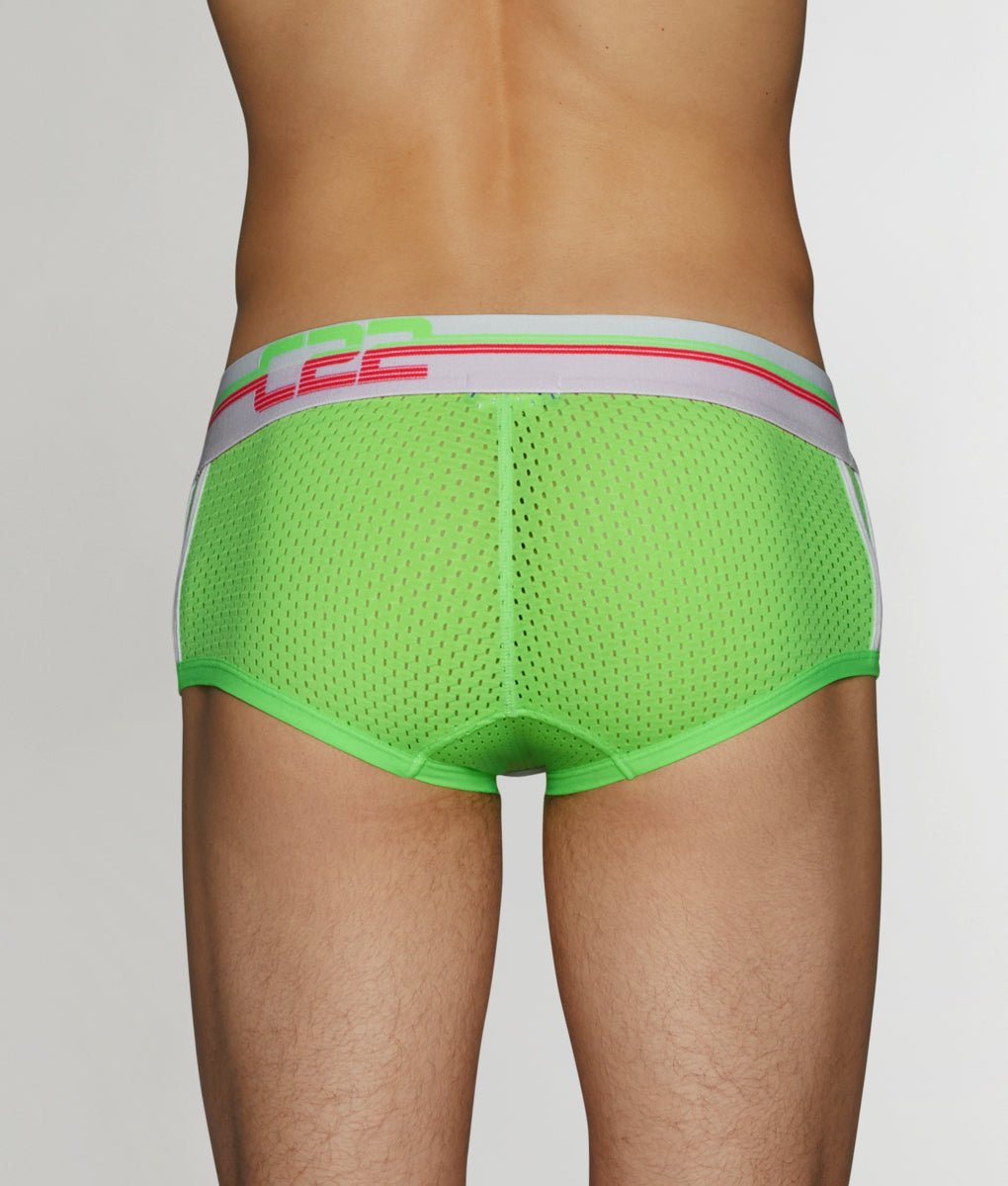 CODE 22 Neon Mesh Trunk CODE 22 Neon Mesh Trunk Lime