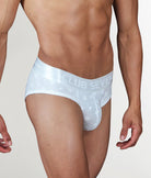 Club Seven Limited Edition Snowflake LUXE Brief White-snowflake