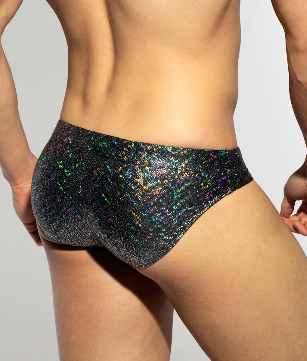 ES Collection Glitter Swim Brief ES Collection Glitter Swim Brief Black