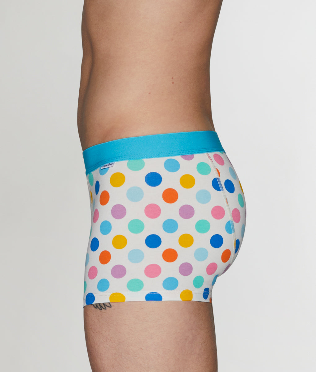 Happy Socks Big Dot Trunk Happy Socks Big Dot Trunk White-big-dot