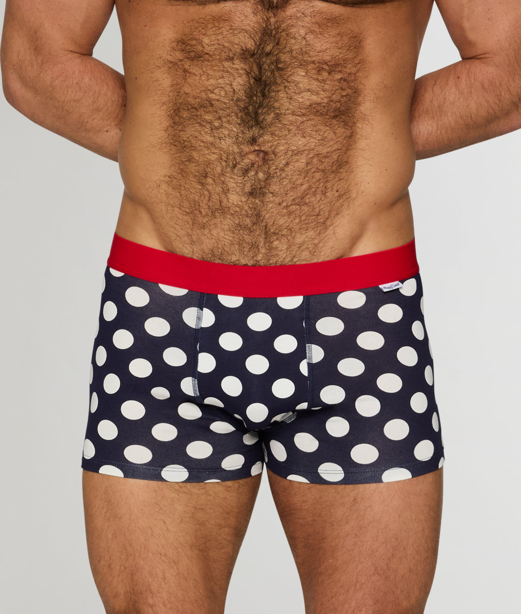 Happy Socks Big Dot Trunk Navy-big-dot